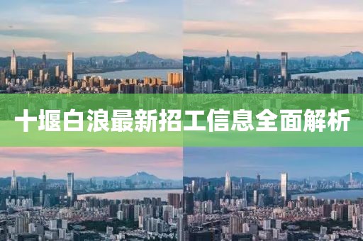 十堰白浪最新招工信息全面解析