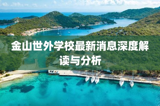 金山世外學校最新消息深度解讀與分析