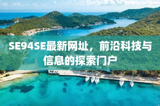 SE94SE最新網(wǎng)址，前沿科技與信息的探索門戶