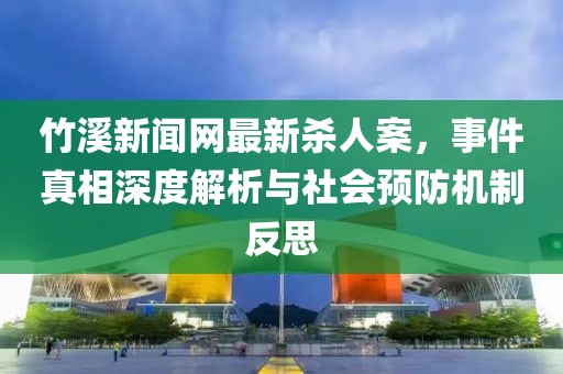 竹溪新聞網(wǎng)最新殺人案，事件真相深度解析與社會預(yù)防機制反思