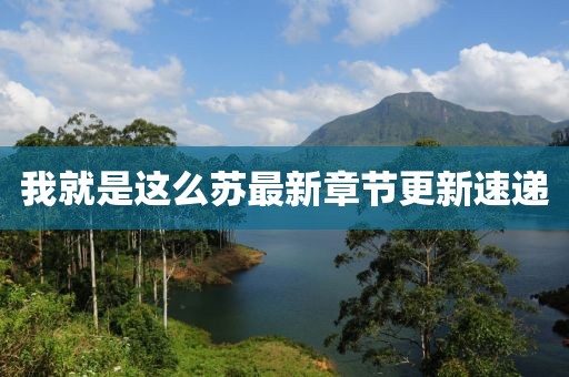 我就是這么蘇最新章節(jié)更新速遞