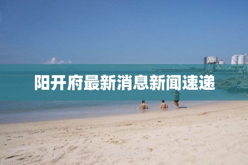 陽開府最新消息新聞速遞