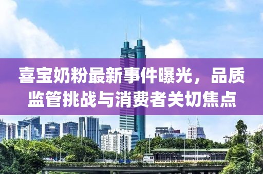 喜寶奶粉最新事件曝光，品質(zhì)監(jiān)管挑戰(zhàn)與消費(fèi)者關(guān)切焦點(diǎn)