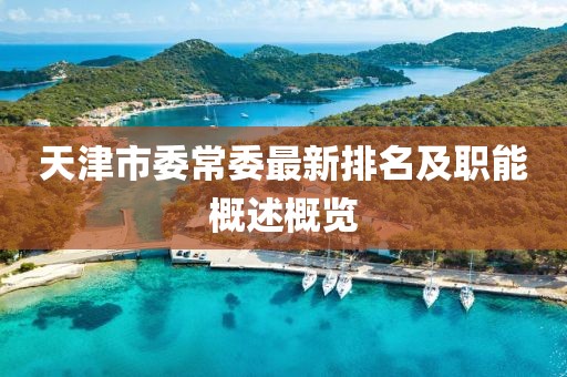 天津市委常委最新排名及職能概述概覽