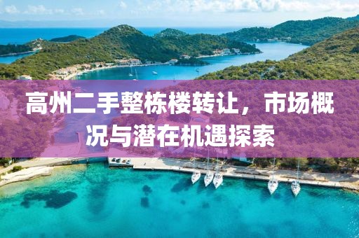 高州二手整棟樓轉讓，市場概況與潛在機遇探索