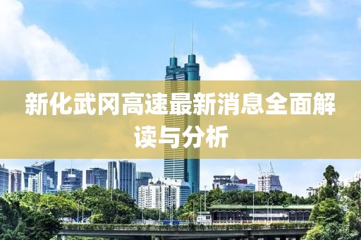 新化武岡高速最新消息全面解讀與分析