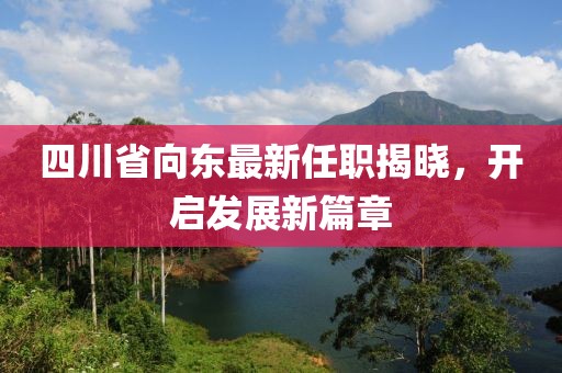 四川省向東最新任職揭曉，開啟發(fā)展新篇章