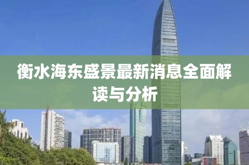 衡水海東盛景最新消息全面解讀與分析