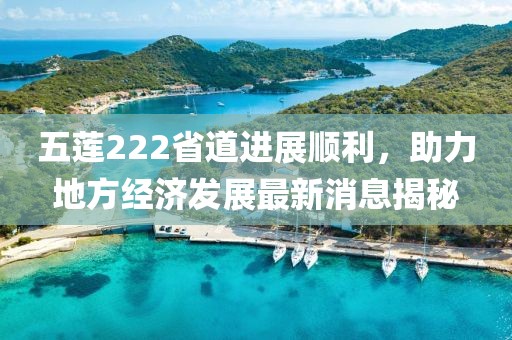 五蓮222省道進(jìn)展順利，助力地方經(jīng)濟(jì)發(fā)展最新消息揭秘