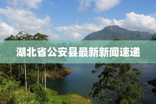 湖北省公安縣最新新聞速遞