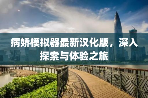 病嬌模擬器最新漢化版，深入探索與體驗(yàn)之旅