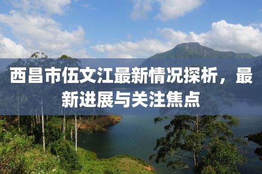 西昌市伍文江最新情況探析，最新進(jìn)展與關(guān)注焦點(diǎn)