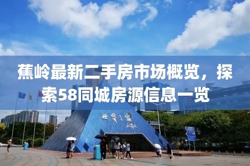 蕉嶺最新二手房市場概覽，探索58同城房源信息一覽