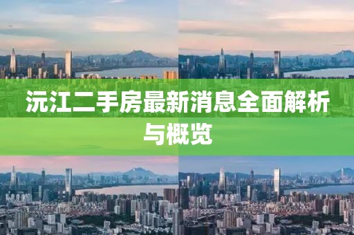 沅江二手房最新消息全面解析與概覽