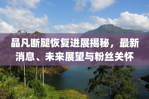 晶凡斷腿恢復(fù)進(jìn)展揭秘，最新消息、未來展望與粉絲關(guān)懷