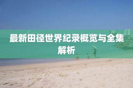 最新田徑世界紀(jì)錄概覽與全集解析