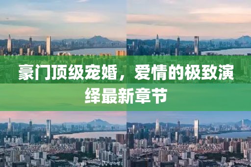 豪門頂級寵婚，愛情的極致演繹最新章節(jié)