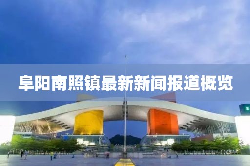 阜陽南照鎮(zhèn)最新新聞報道概覽