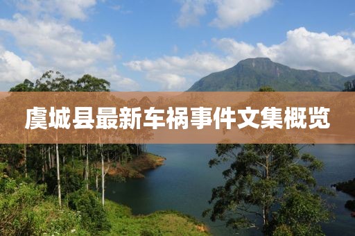虞城縣最新車禍?zhǔn)录募庞[