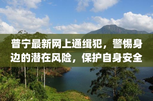 普寧最新網(wǎng)上通緝犯，警惕身邊的潛在風(fēng)險(xiǎn)，保護(hù)自身安全