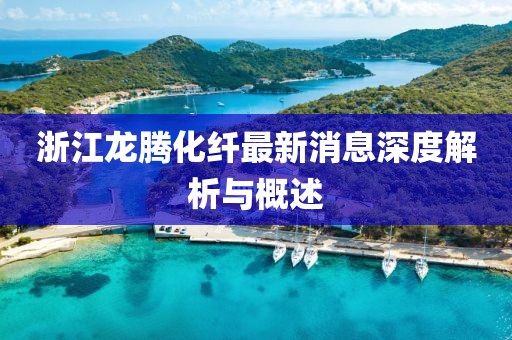 浙江龍騰化纖最新消息深度解析與概述