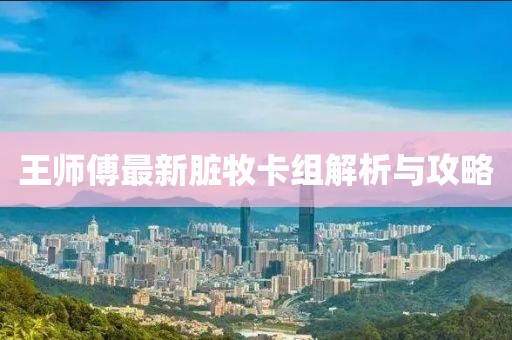 王師傅最新臟牧卡組解析與攻略