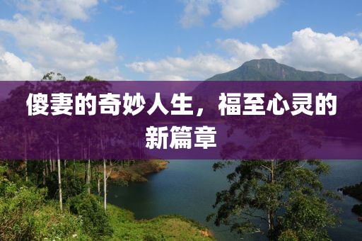 傻妻的奇妙人生，福至心靈的新篇章