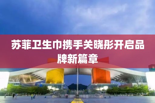 蘇菲衛(wèi)生巾攜手關(guān)曉彤開啟品牌新篇章